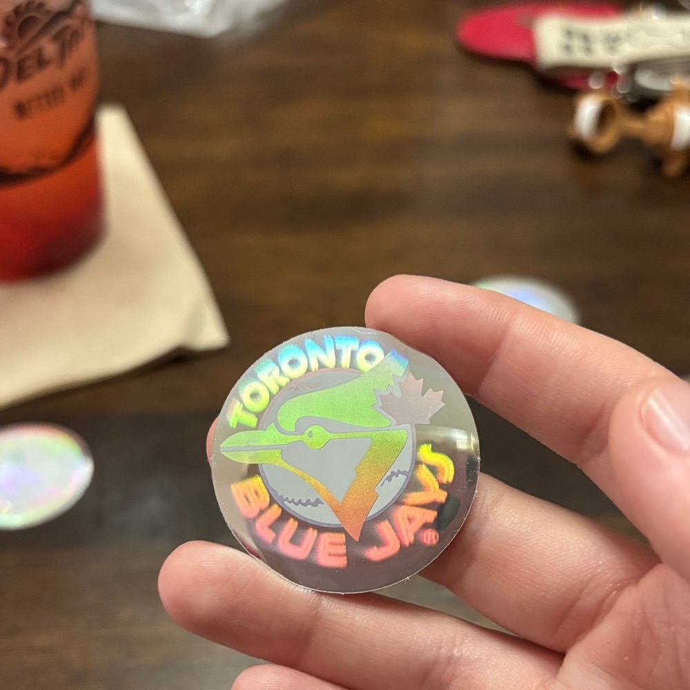 Toronto Blue Jays Holographic Sticker